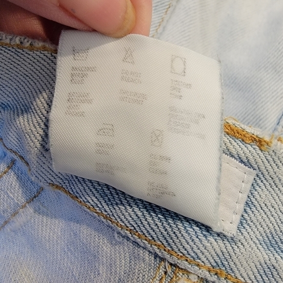 Vintage Cut-Off Esprit High Rise Shorts Mom Shorts Distressed Light was Size 11 - Picture 14 of 17